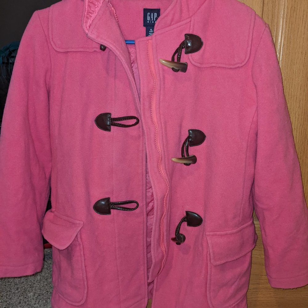 Gap Kids Pink Peacoat Size XL